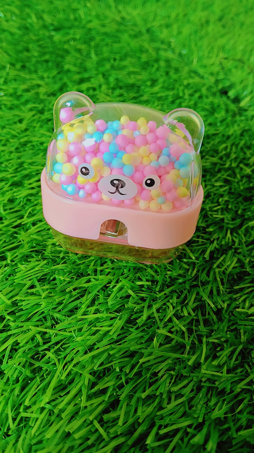 Cute Bird Shape Double Hole Pencil Sharpener for Kids