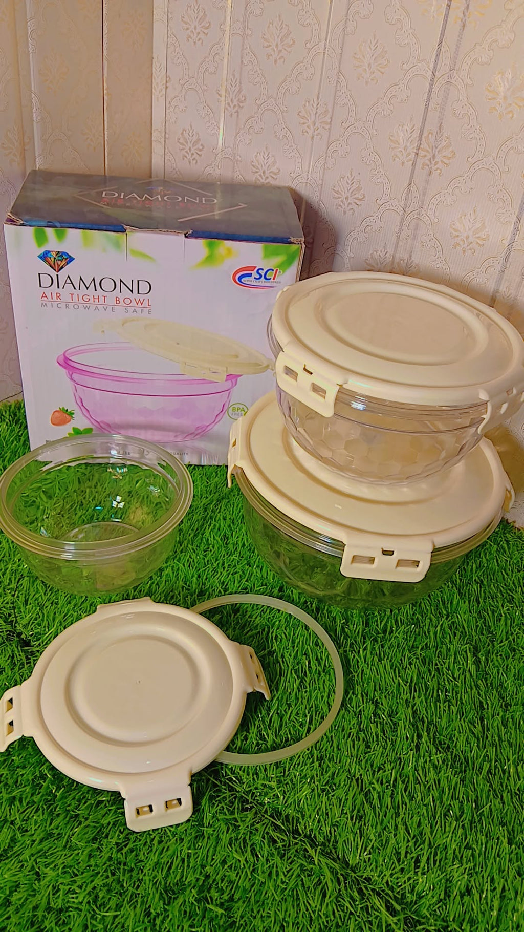 Airtight Food Container Set – Leak Proof Kitchen Storage Boxes