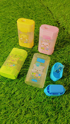 Cute Bird Shape Double Hole Pencil Sharpener for Kids