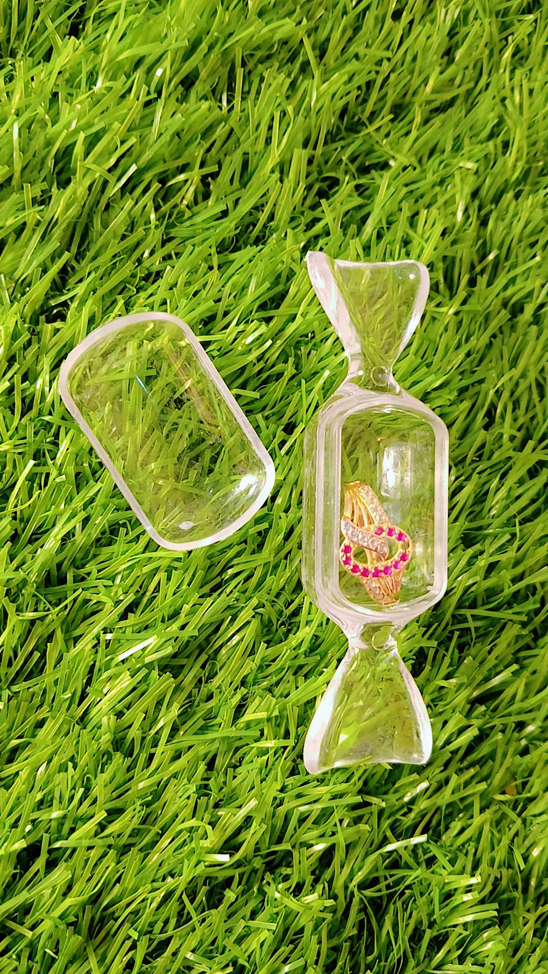 Cute Candy Shape Jewelry Storage Case – Rings, Earrings & Small Items