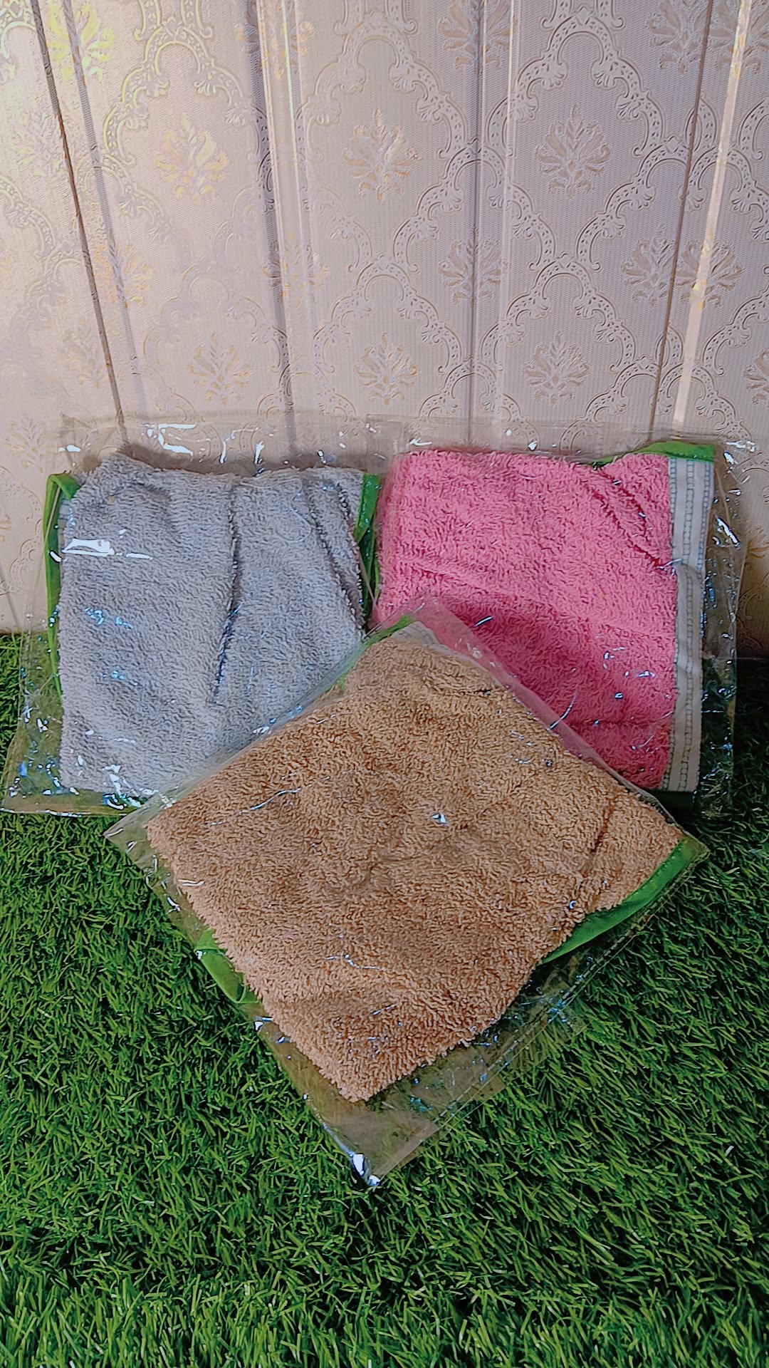 Durable & Soft Cotton Hand Towels Set for Kitchen & Bathroom