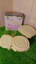 Airtight Food Container Set – Leak Proof Kitchen Storage Boxes