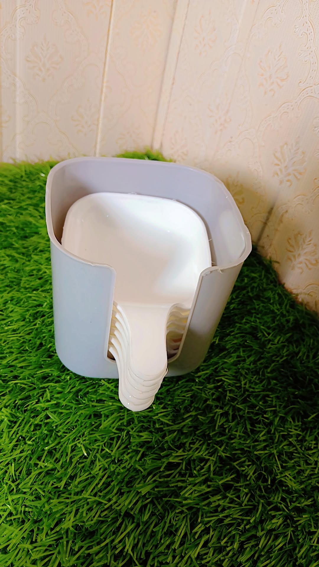 6-Piece Sauce Serving Bowls Set with Stand – Kitchen Condiment Set