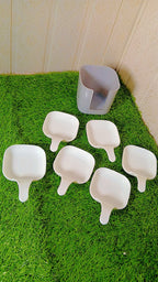 6-Piece Sauce Serving Bowls Set with Stand – Kitchen Condiment Set