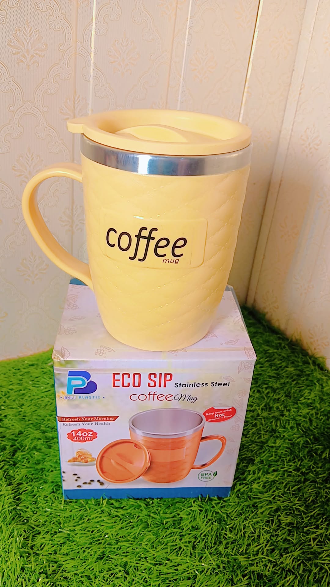 Hot & Cool Coffee Mug – Dual Temperature Ceramic Cup