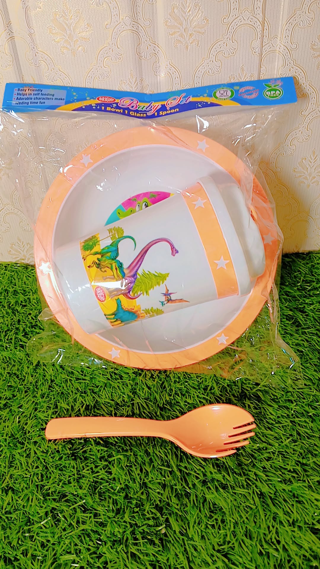 Kids Mealtime Food Set – Colorful Plates, Bowls & Utensils for Boys & Girls