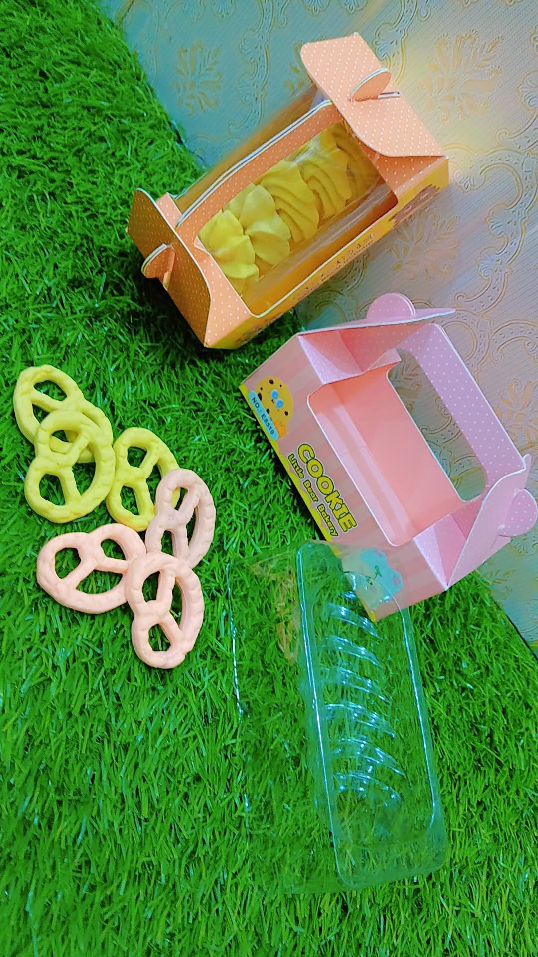 Cute Cookie Shape Erasers for Kids – Cartoon Style Stationery