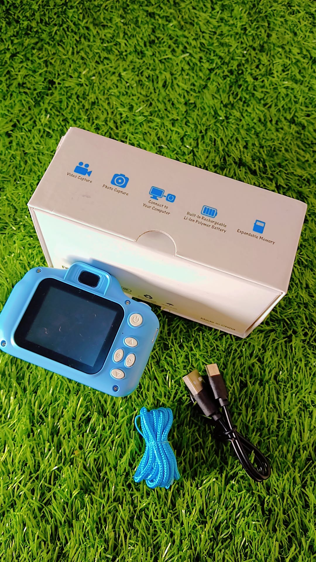 Kids Digital Camera – Cute Cartoon Camera for Boys & Girls